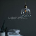 Modern Mini Glass Pendant Light 1 Light Decoration Light Fixture Bedroom Living Room