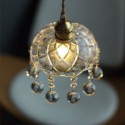 Modern Mini Glass Pendant Light 1 Light Decoration Light Fixture Bedroom Living Room