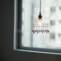 Modern Mini Glass Pendant Light 1 Light Decoration Light Fixture Bedroom Living Room