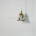 Minimalist Petal Glass Pendant Light Unique Glass Pendant Lamp Bedroom Living Room