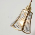 Minimalist Petal Glass Pendant Light Unique Glass Pendant Lamp Bedroom Living Room