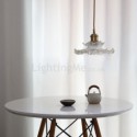 Glass Pendant Light Lotus Glass Pendant Lamp Bedroom Living Room