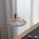 Lotus Glass Pendant Light Glass Pendant Lamp Bedroom Living Room