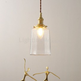 Modern Minimalist Glass Pendant Light Decorative Ceiling Light Bedroom Living Room
