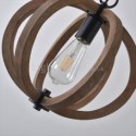 Retro Style Wood Pendant Light Kitchen Island Ideas Living Room Light Fitting