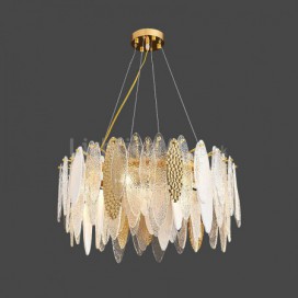 Contemporary Elegant Glass Pendant Light Bedroom Living Room