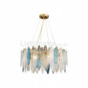 Contemporary Elegant Glass Pendant Light Bedroom Living Room