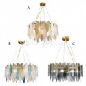 Contemporary Elegant Glass Pendant Light Bedroom Living Room