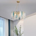 Contemporary Elegant Glass Pendant Light Bedroom Living Room