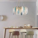 Contemporary Elegant Glass Pendant Light Bedroom Living Room