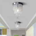 Crystal Flush Mount Modern Crystal Ceiling Light Bedroom Living Room