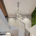 Magic Beans Long Pendant Light Nordic Loft Style Cluster Pendant Light Living Room Office