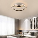 Modern Round Flush Mount Acrylic Ceiling Light Bedroom Living Room