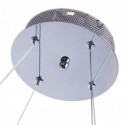 Modern Acrylic Pendant Lamp Heart Twist Light Fixture Bedroom Living Room