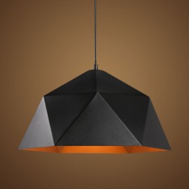 Black 1 Light Modern/ Contemporary Pendant Light