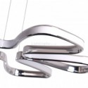 Modern Minimalist Pendant Lamp Acrylic Petal Shaped Light Fixture Bedroom Living Room