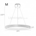 Ring Pendant Lamp Minimalist Acrylic Light Fixture Living Room Study Room