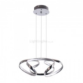 Modern Minimalist Pendant Lamp Unique Twist Light Fixture Living Room Kitchen Island