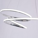 Modern Minimalist Pendant Lamp Unique Twist Light Fixture Living Room Kitchen Island