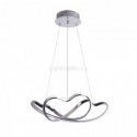 Minimalist Pendant Lamp Unique Acrylic Twist Light Fixture Bedroom Living Room