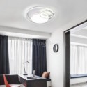 Round Flush Mount SML Three Rings Combination Ceiling Light Bedroom Living Room