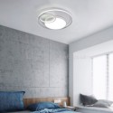 Round Flush Mount SML Three Rings Combination Ceiling Light Bedroom Living Room