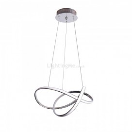 Modern Minimalist Pendant Lamp Unique Twist Pendant Light Kitchen Island Office