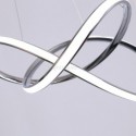 Modern Minimalist Pendant Lamp Unique Twist Pendant Light Kitchen Island Office