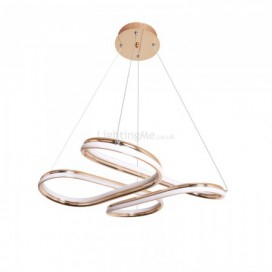 Acrylic Twist Pendant Lamp Modern Minimalist Pendant Light Bedroom Living Room