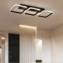 Modern Minimalist Flush Mount Acrylic Square Frame Ceiling Light Hallway Office