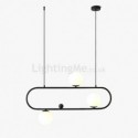 Modern Simple Magic Bean Pendant Light Horizontal Pendant Lamp Bedroom Office