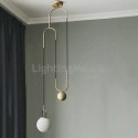 Modern Simple Magic Bean Pendant Lamp Single Head pendant Light Living Room Bedroom