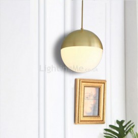 Modern Glass Ball Pendant Light Kitchen Island Ideas Office Lamp