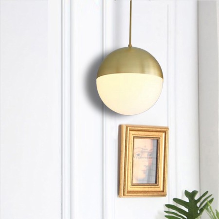 Modern Glass Ball Pendant Light Kitchen Island Ideas Office Lamp