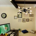 Modern Simple Satellite Pendant Light Iron Pendant Lamp Bedroom Living Room