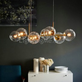 Contemporary Magic Bean Pendant Lamp Simple 8 Lights Living Room Dining Room