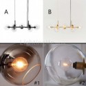 Contemporary Magic Bean Pendant Lamp Simple 8 Lights Living Room Dining Room