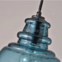 Vintage Style Glass Pendant Lamp Simple 3 Lights Kitchen Island Idea Cafe