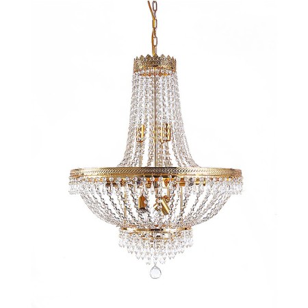 12 Light Elegant Crystal Chandelier Living Room Dining Room Light Fixture