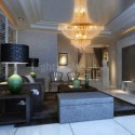 12 Light Elegant Crystal Chandelier Living Room Dining Room Light Fixture