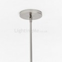 Modern Simple Glass Pendant Lamp Unique 5 Light Glass Ball Lighting Bedroom Office