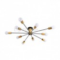 Modern Magic Beans Flush Mount Wood Branch Chandelier Bedroom Living Room