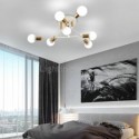 Simple Magic Beans Flush Mount Crossed Ceiling Light Bedroom Living Room