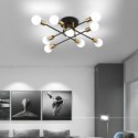 Simple Magic Beans Flush Mount Crossed Ceiling Light Bedroom Living Room