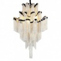 Modern Elegant Tassel Pendant Light Bedroom Study