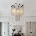 Modern Elegant Tassel Pendant Light Bedroom Living Room