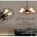 Retro / Vintage 5 Light Pendant Light
