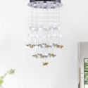 Nordic Pendant Light Creative Butterfly Glass Pendant Light Bedroom Living Room