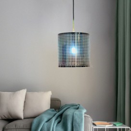 Modern Iron Wrought Pendant Light Colorful Study Living Room Light Fixture