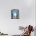 Modern Iron Wrought Pendant Light Colorful Study Living Room Light Fixture